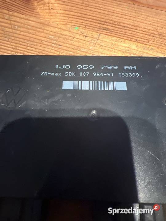 Moduł komfortu vw seat skoda 1j0959799ah osobowe Margonin