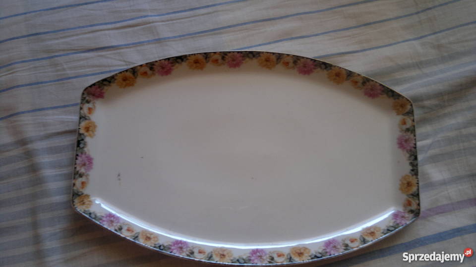 Patera stara antyczna Austria Karlsbad porcelana Porcelana i szkło śląskie