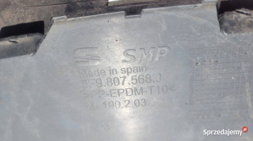 SEAT LEON III KOMBI SPOILER DOKŁADKA ZDERZAKA śląskie Ruda Śląska sprzedam