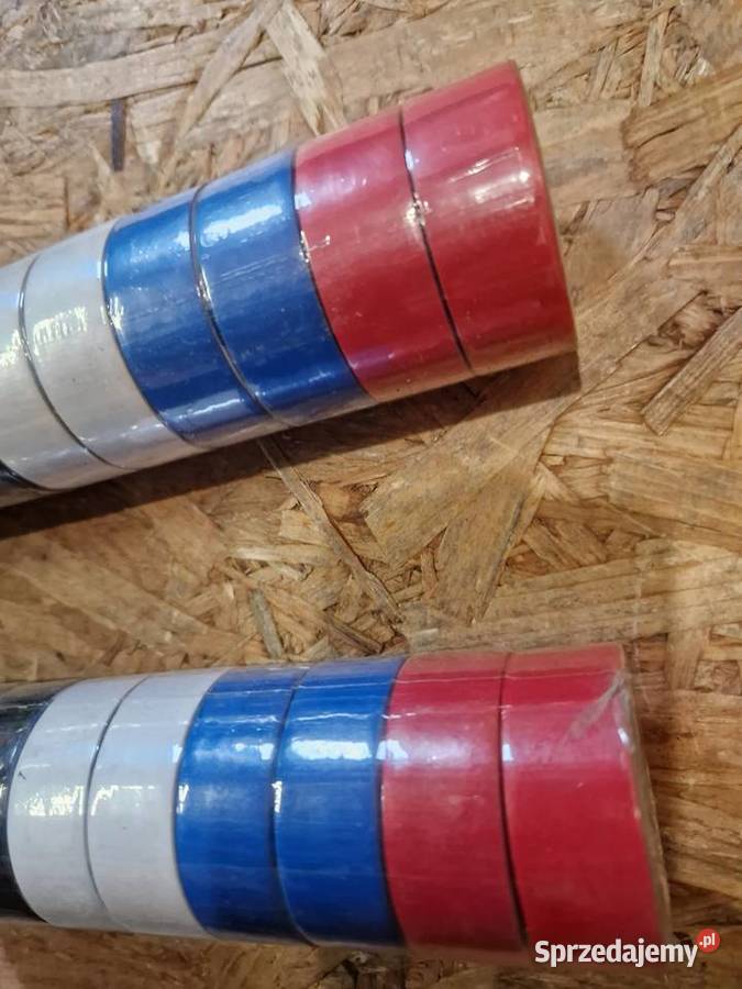 Taśma izolacyjna kolorowa 19mm x 013mm x 5m Głogowa