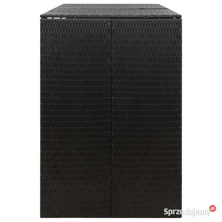 Osłona na 3 kosze na śmieci czarna 207x80x117 Warszawa sprzedam