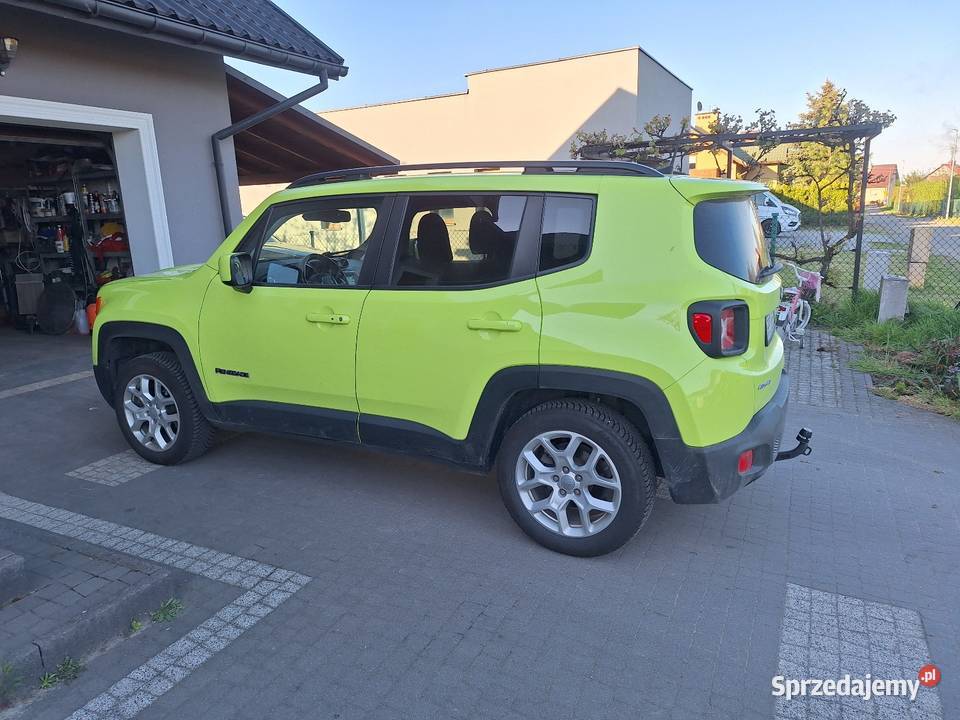 Jeep Renegade 2018 4 x 4 24 benzyna poduszka powietrzna podkarpackie Przeworsk sprzedam