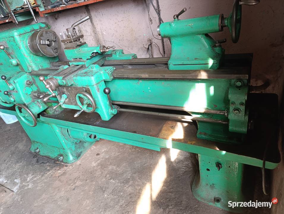 Tokarka do metalu starodawna CTR 654N obrabiarka Kielce