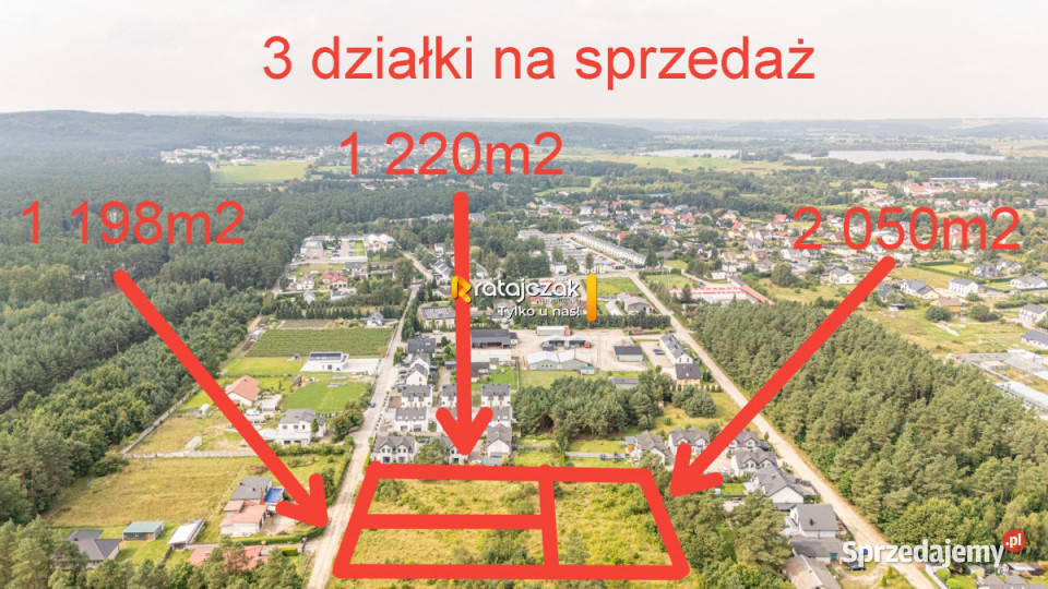 sprzedaży działki Orle 2050m2 53m Sprzedaż