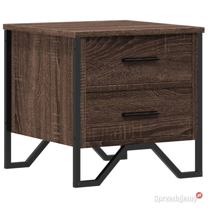 Szafka nocna brązowy dąb 40x41x40 WM848512 Warszawa
