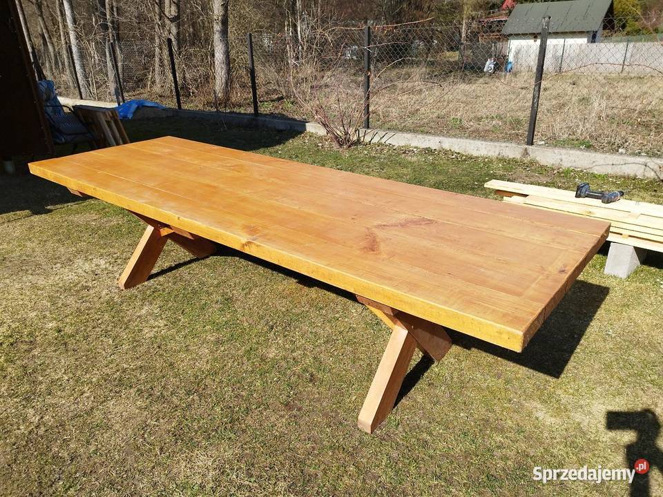 Stół ogrodowy drewniany Serock