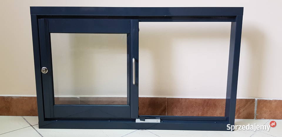 OKNO okna przesuwne w bok aluminiowe do baru Giżycko