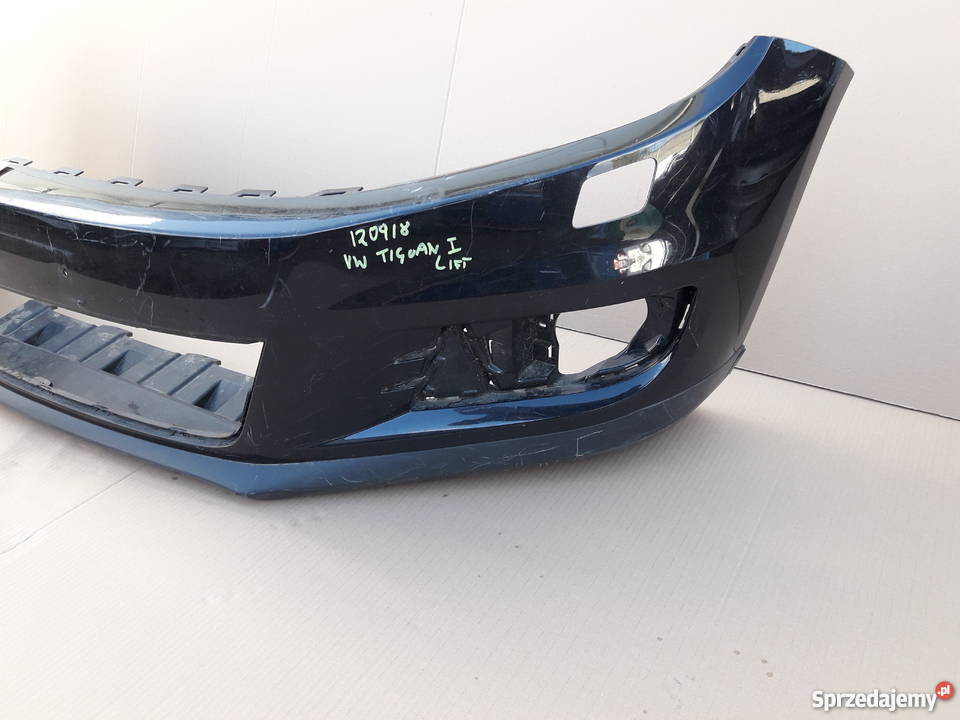 VW TIGUAN I LIFT ZDERZAK PRZÓD PRZEDNIK DOKŁADKA lubuskie Bieleń sprzedam
