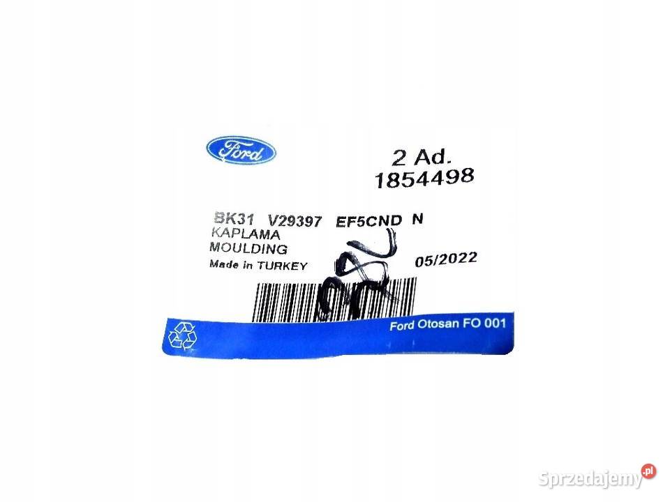 NAKŁADKA LISTWA BOCZNA TYŁ LEWA FORD TRANSIT osobowe Głogów sprzedam