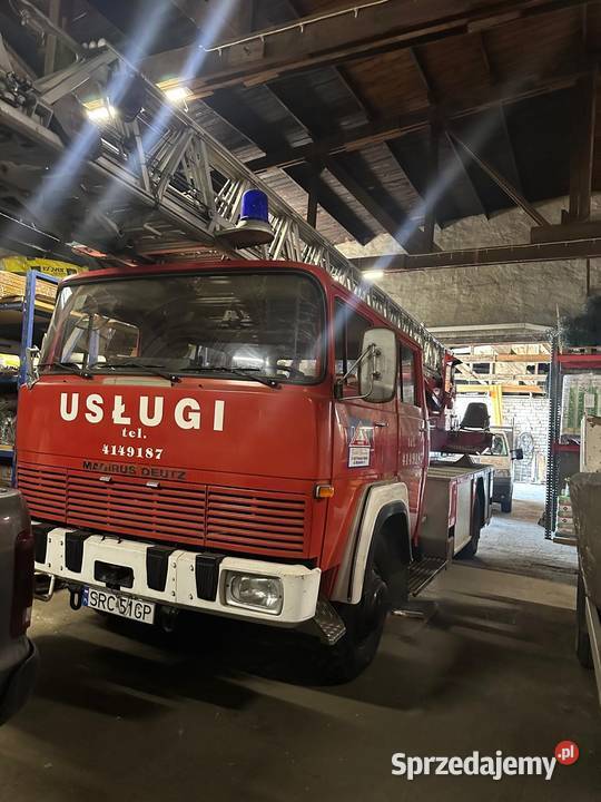 Podnośnik do prac konserwacyjno montażowych Magirus-Deutz FM 170D 12F / Sam