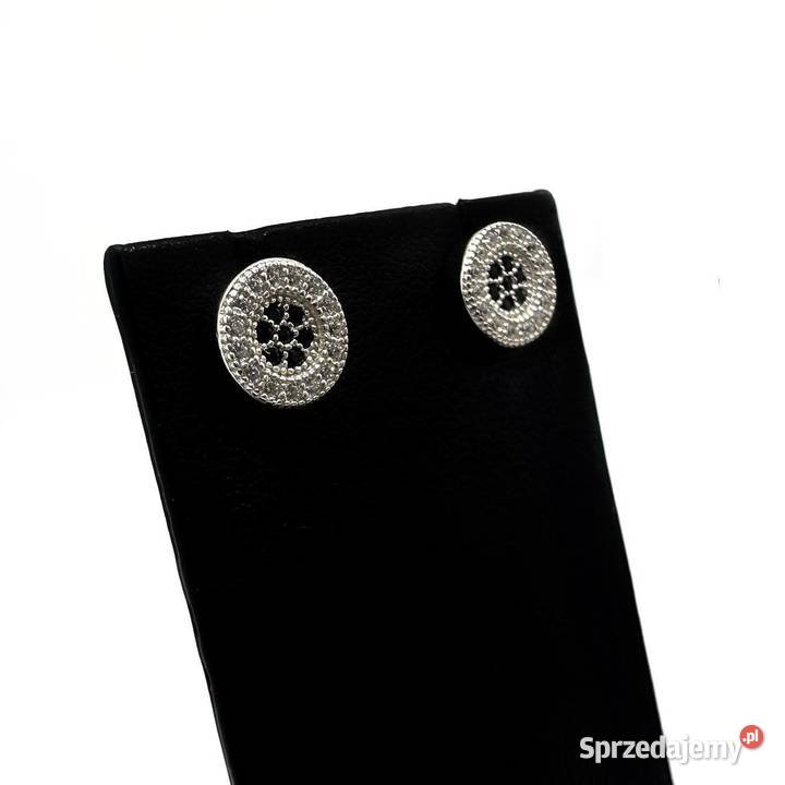 Nowe Srebrne Rodowane kolczyki pr 925 143g srebro Elbląg