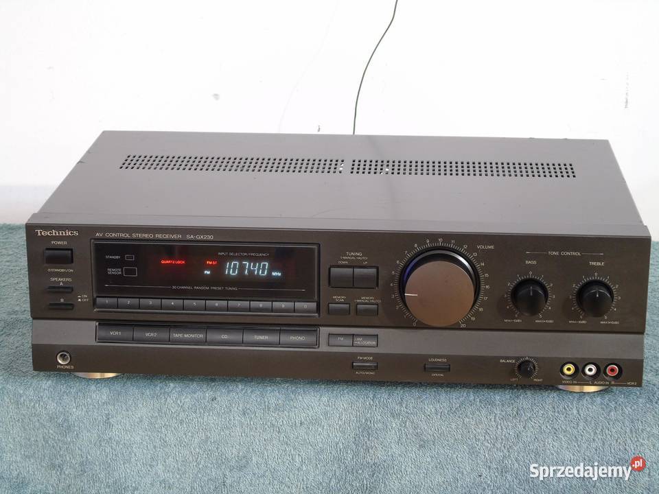 Wzmacniacz z radiem Technics SAGX 230D sprawny
