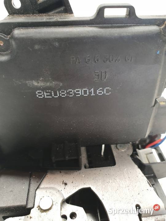 ZAMEK DRZWI PRAWY TYŁ AUDI 8E0839016C 7PIN śląskie Przystajń