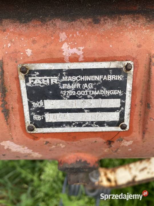 Przetrzasarka Fahr kh4s wałek wom nowe palce Wieliczka