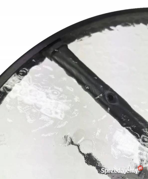 Stolik szklany kawowy okrągły na Balkon Taras