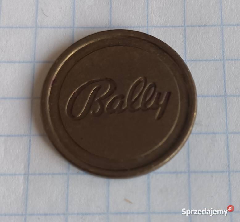 ŻETON BALLY WIELKA BRYTANIA lubelskie Piszczac sprzedam