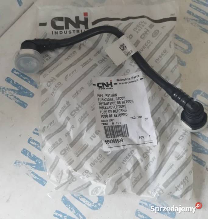 Rurka powrotna 504385539 case farmall quantum Łowicz