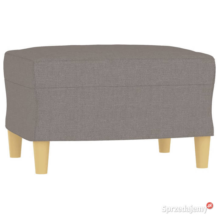 Podnóżek taupe 60x50x41 tapicerowany tkaniną mazowieckie Warszawa