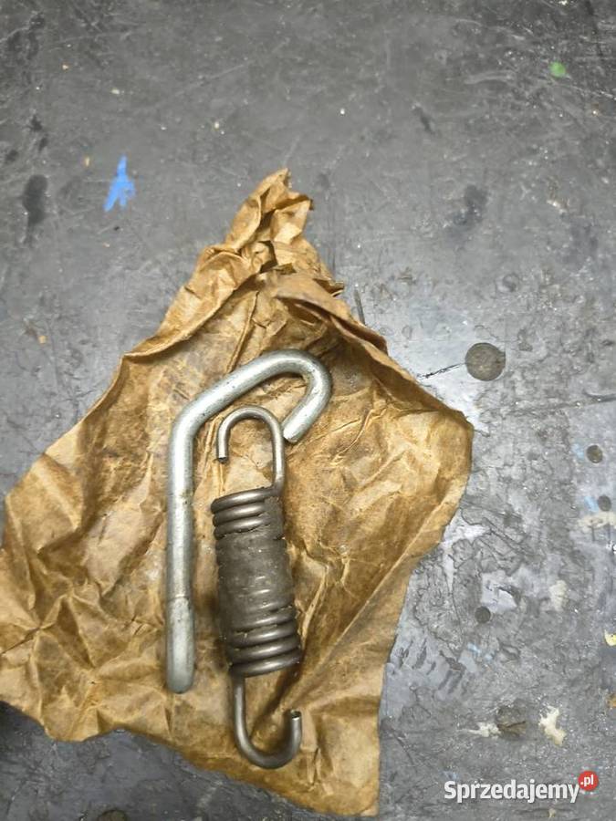 sprężyna haczyk stopki centralnej wsk 125 nowa Podnóżki i stopki Drezdenko