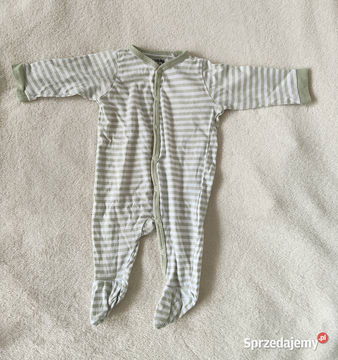 Pajacyki niemowlęce Sinsay 56 piżamy 2 pack gęsi