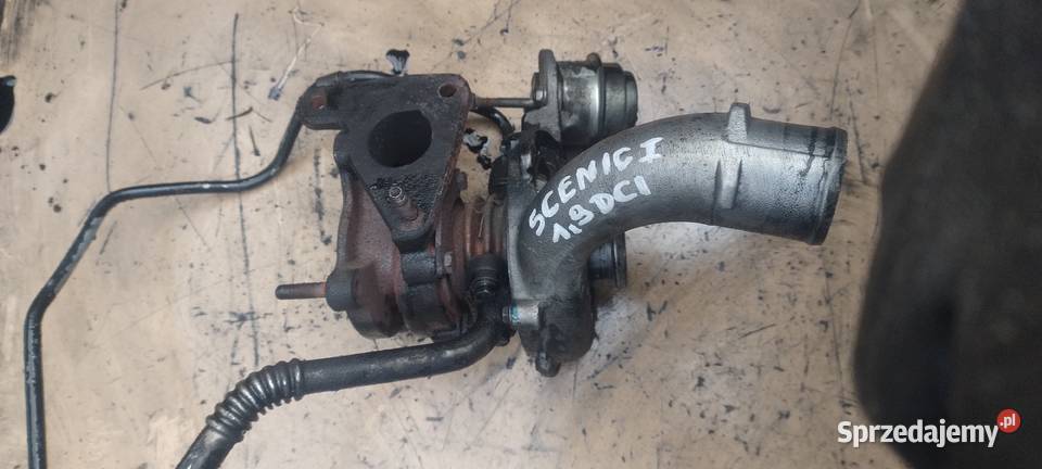 RENAULT SCENIC 19DCI turbosprężarka 8200091350A osobowe Kielce
