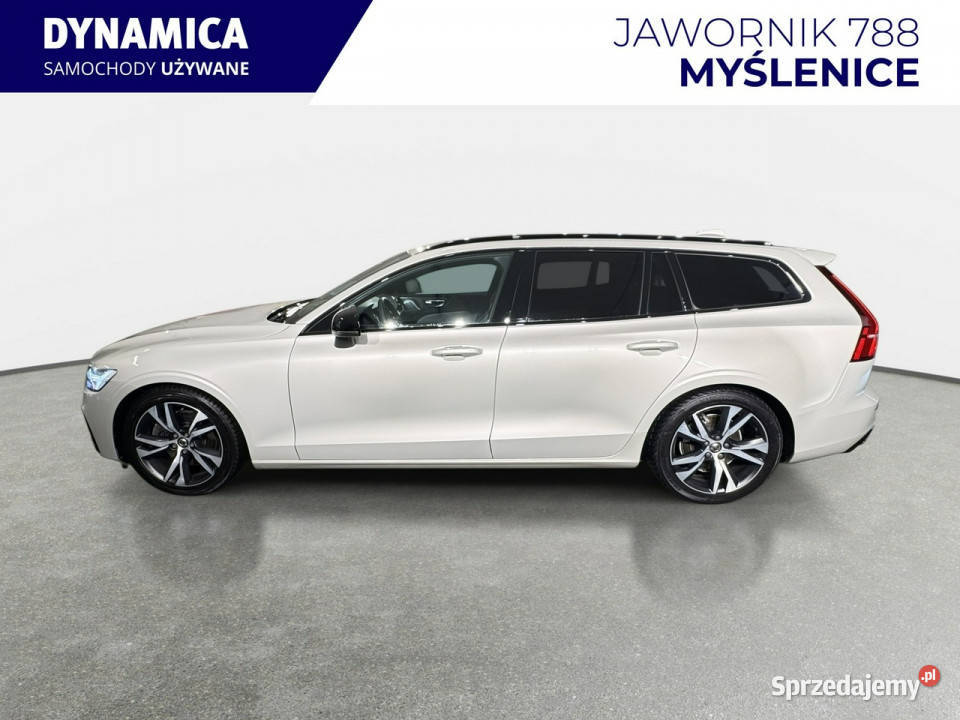Volvo V60 VAT 23 RDesign 20 B4 197 automat 2021 kurtyny powietrzne małopolskie Myślenice
