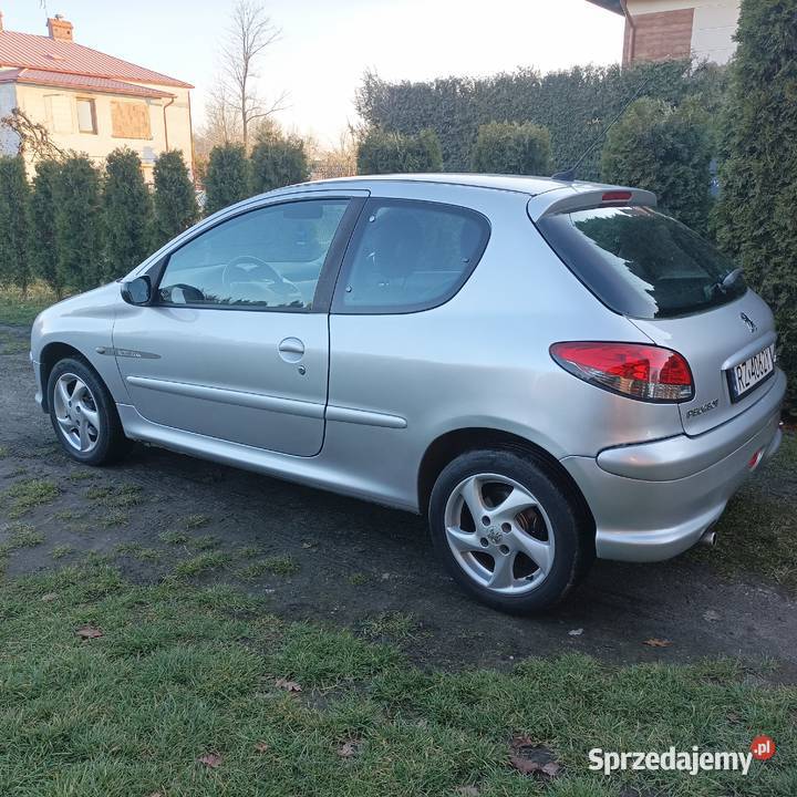 Peugeot 206 16 16v Quiksilver doinwestowany nowe srebrny 206 podkarpackie Rzeszów