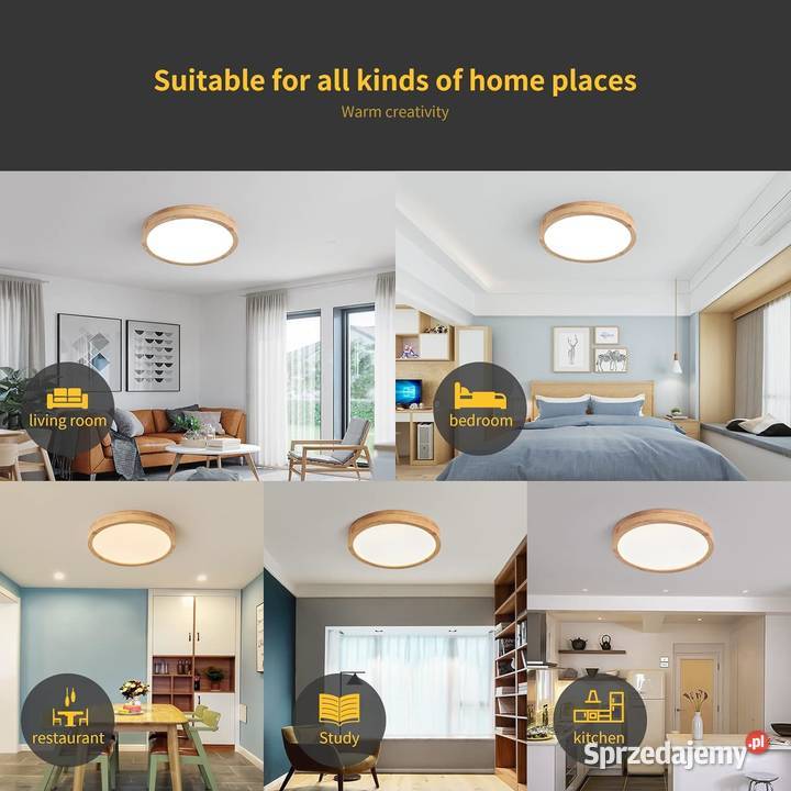 lampa sufitowa LED 20W Zawiercie