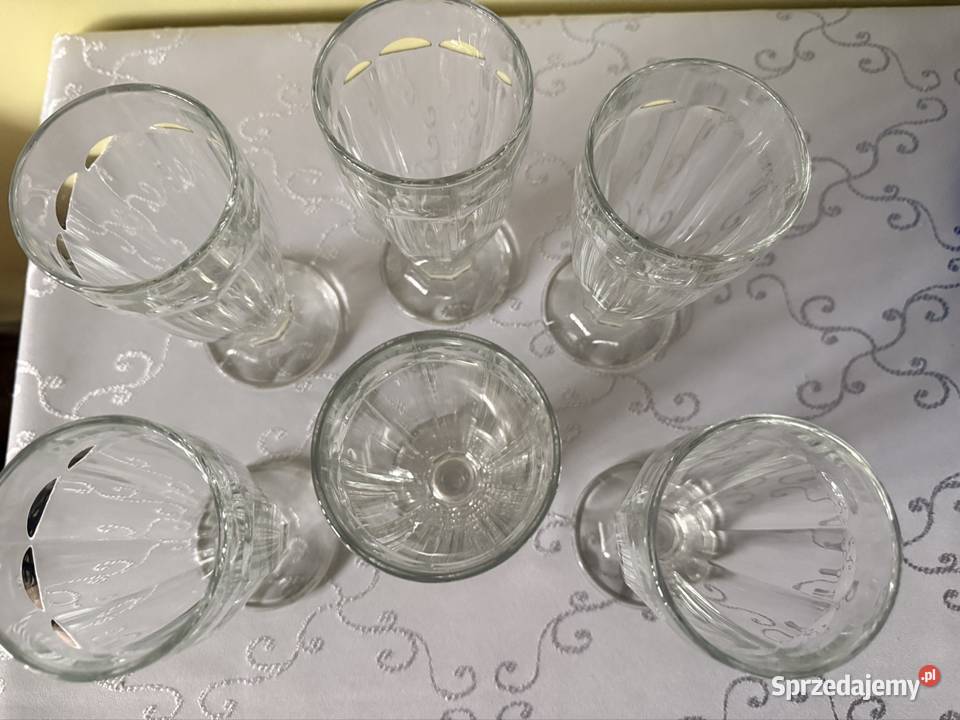 Szklanki Pucharki Lody Desery 300 ml Vintage Szklanki i kufle Czerwionka-Leszczyny