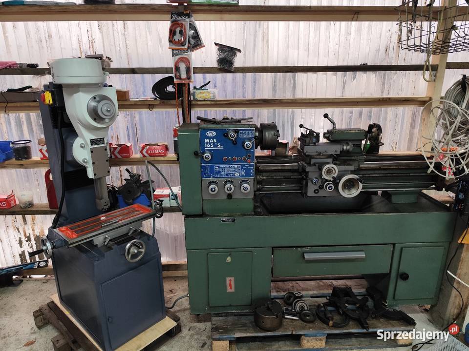 Dłutownica pionowa do metalu tokarka Mas Celtic