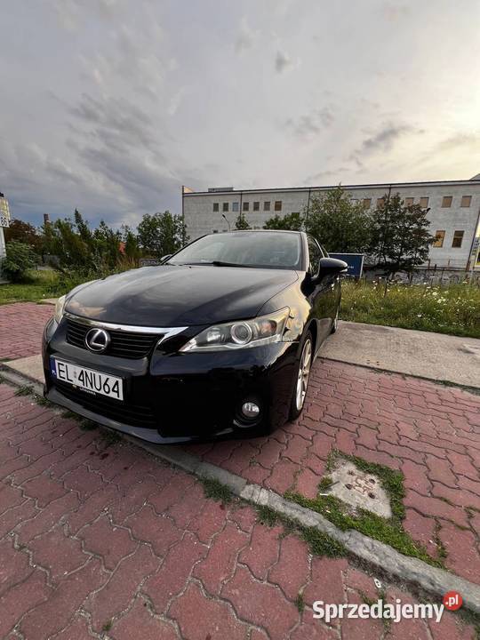 Sprzedaż Lexusa CT200h z 2011 roku w stanie sprowadzony Lexus Łódź