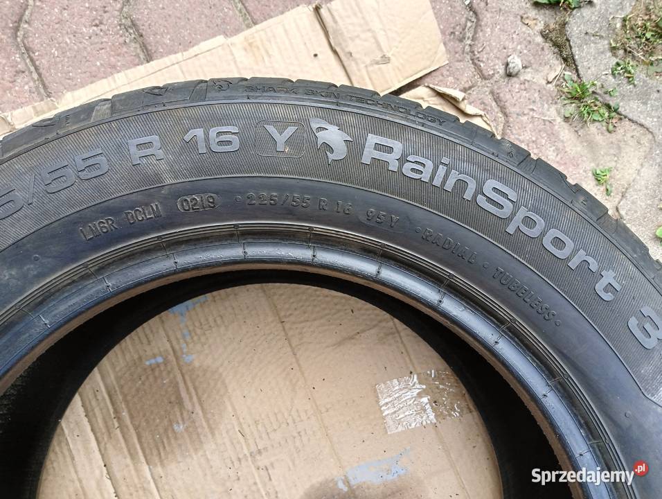 Opony letnie 225 55 R 16 Uniroyal z 2019 roku 2 podkarpackie Kolbuszowa