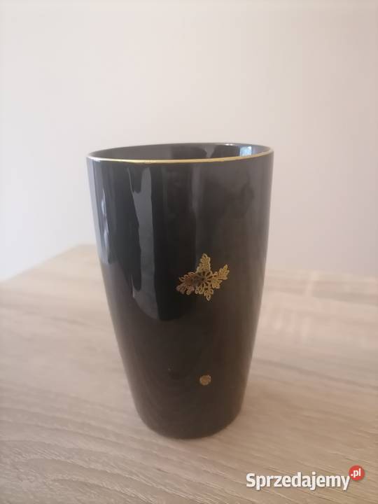 Kubek Sygnowany Pruszków 1960 Porcelana i szkło Wałbrzych