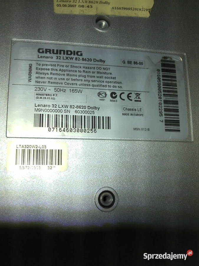 Na części telewizor Grunding Lenardo LXW 828620 Knurów