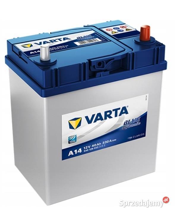Akumulator VARTA Blue Dynamic A14 40Ah 330A EN P Wrocław