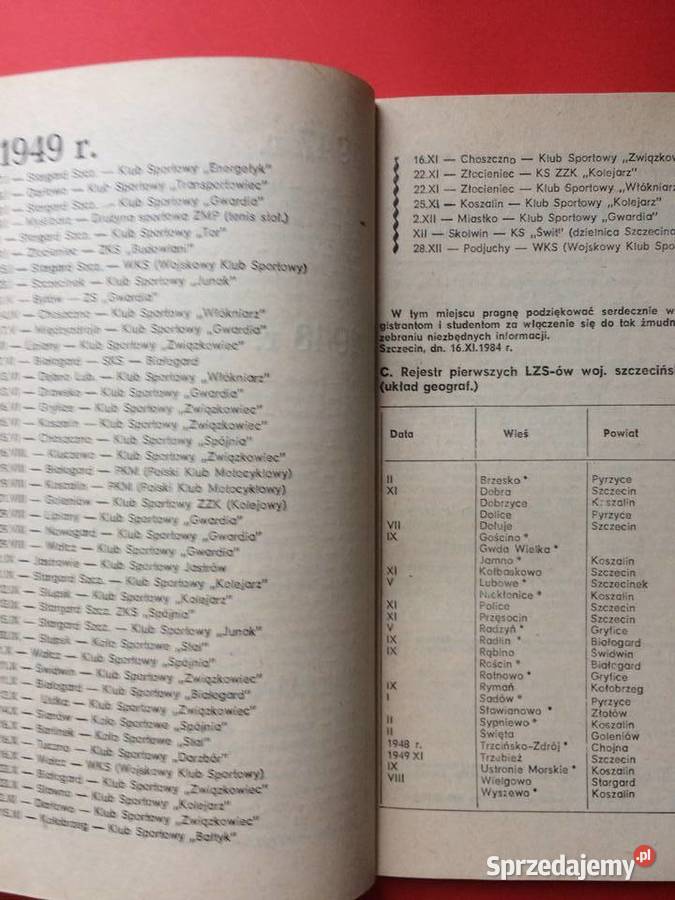 145 Pierwsze Dni Szczecińskiego Sportu Szczecin sprzedam