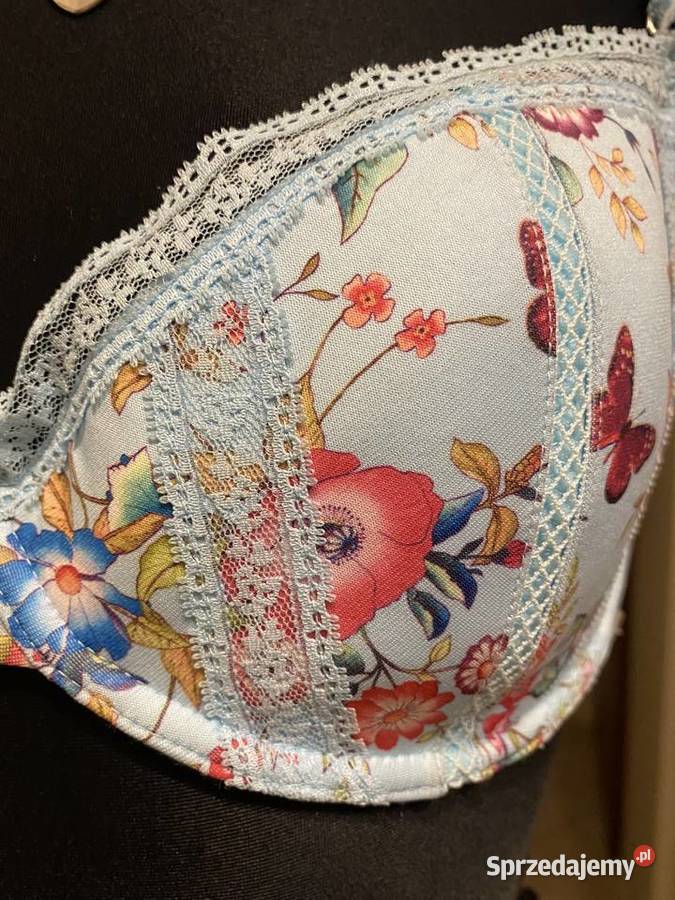 piękny niebieski floral Częstochowa