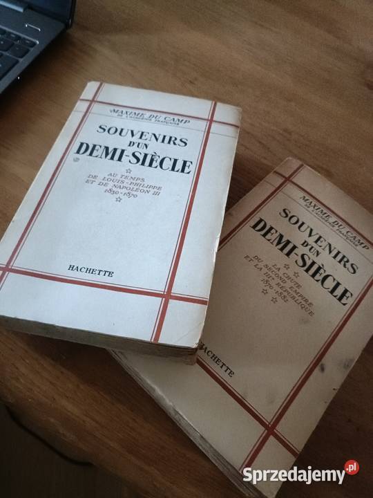 2 Książki Wspomnienia pół wieku JFrancuzki Warszawa