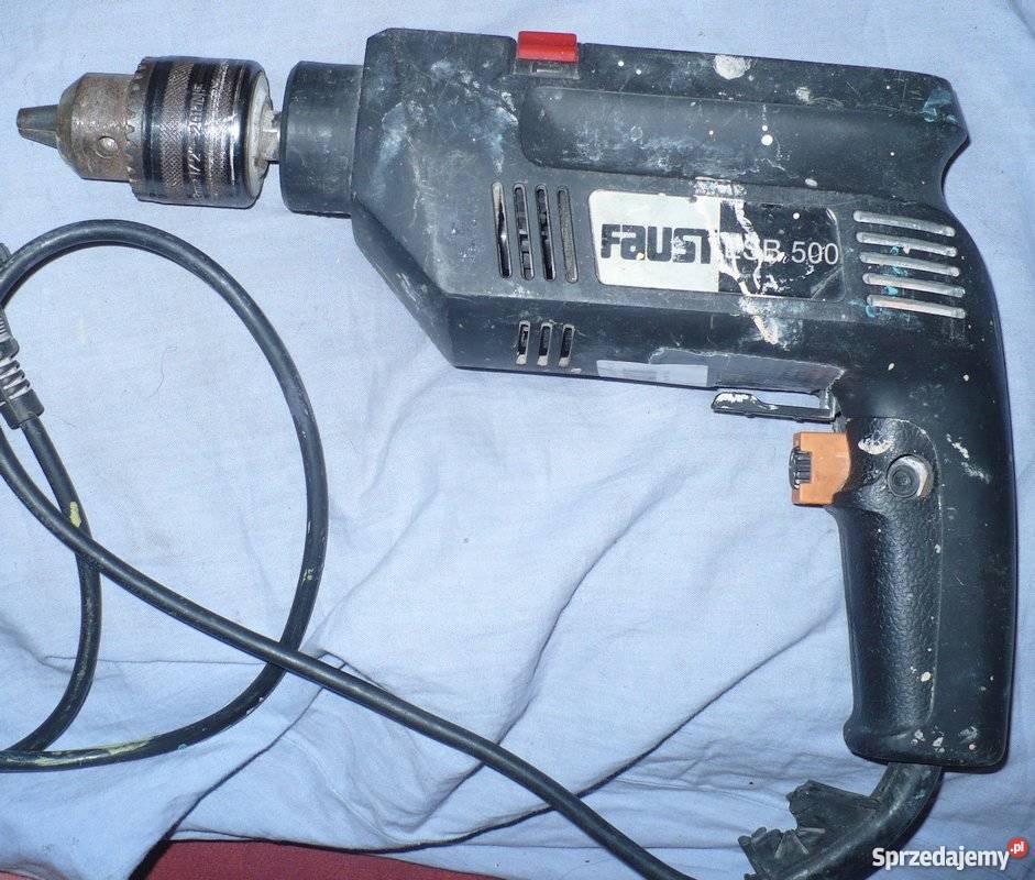 wiertarka z udarem Faust 500W na kluczyk 230V Złotów