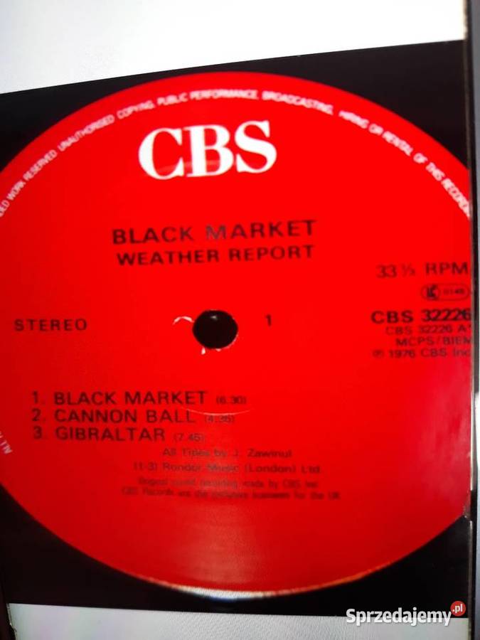 Archiwum Jazz Rocka WEATHER REPORT Black Market podkarpackie Rzeszów