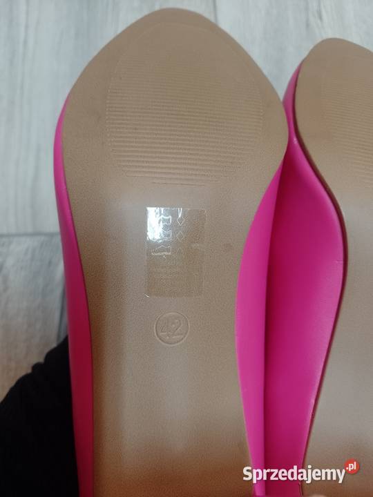 42 Różowe czółenka wieczorowe NOWE Czółenka Kraków
