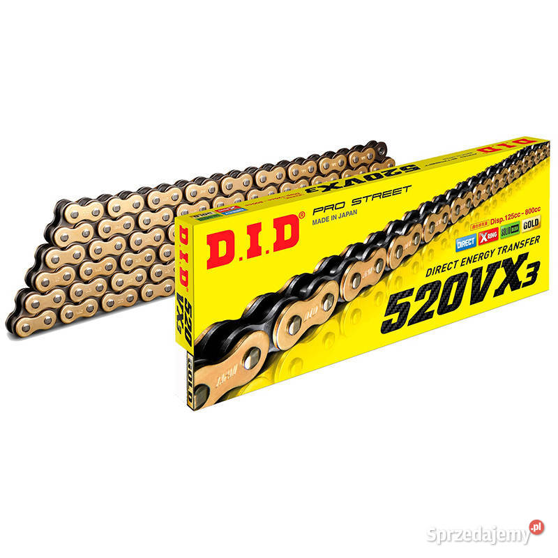 Zestaw napędowy napęd DID KAWASAKI KX KXF KLX KL mazowieckie sprzedam