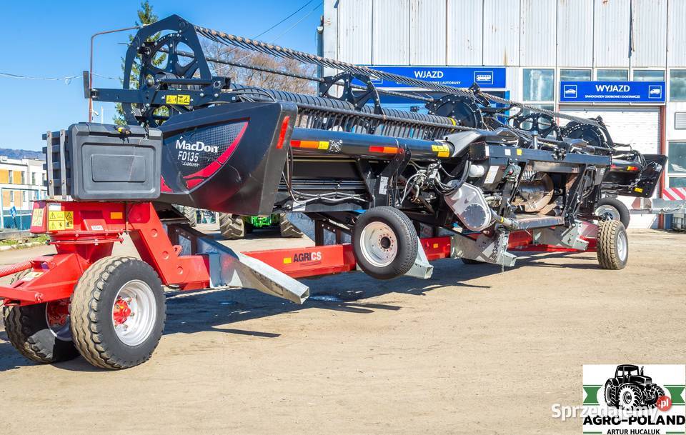 Heder MacDon FD 135 FLEXDRAPER 2018 107 M Kudowa-Zdrój