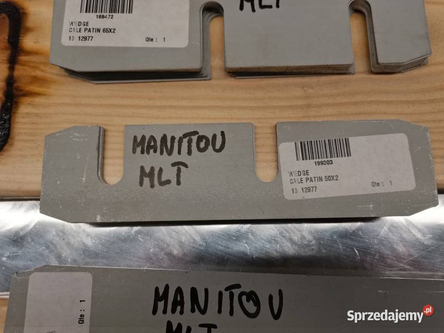 Ślizgi masztu Manitou MLT Komplet wielkopolskie Wilkowo