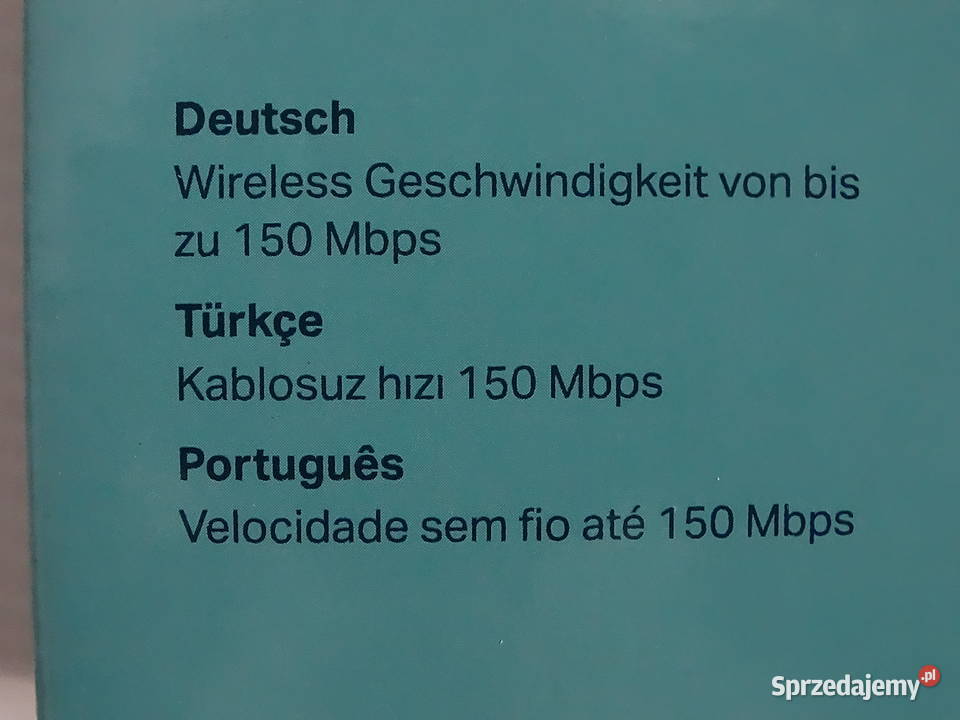 NOWA Karta Sieciowa TPLink TLWN722N 150 Mbps lubelskie Biłgoraj sprzedam