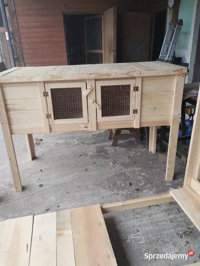 Klatka królikówpodwojna160x70x100 wys