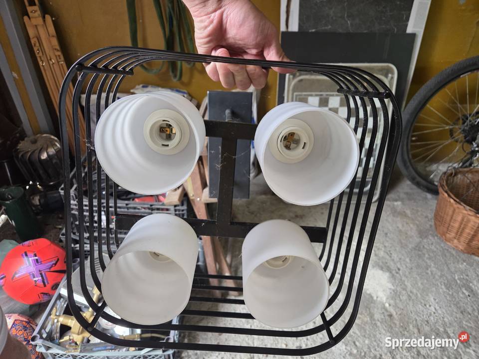 Colorus lampa sufitowa kwadratow Lampy wiszące Dom i Ogród sprzedam