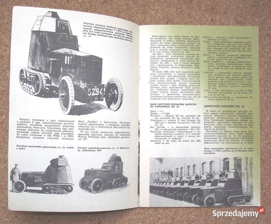 Magnuski Samochód pancerny wz 34 militaria, broń, wojskowość Warszawa