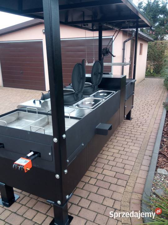 Gastronomiczny grill cateringowy gazowy węglowy wielkopolskie Damasławek