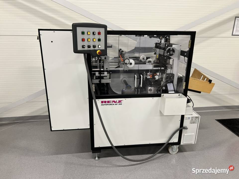 Automatyczny perforator Renz Autopunch AP 360 V4 Produkcja mazowieckie Radom